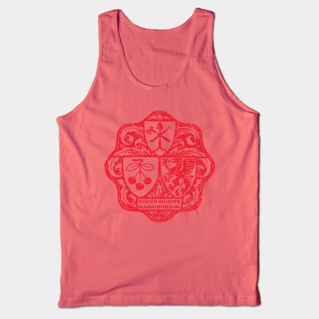 European Glass Painter Logo Mark Tank Top by MindsparkCreative